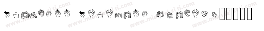 Princess Paradise Chicago字体转换